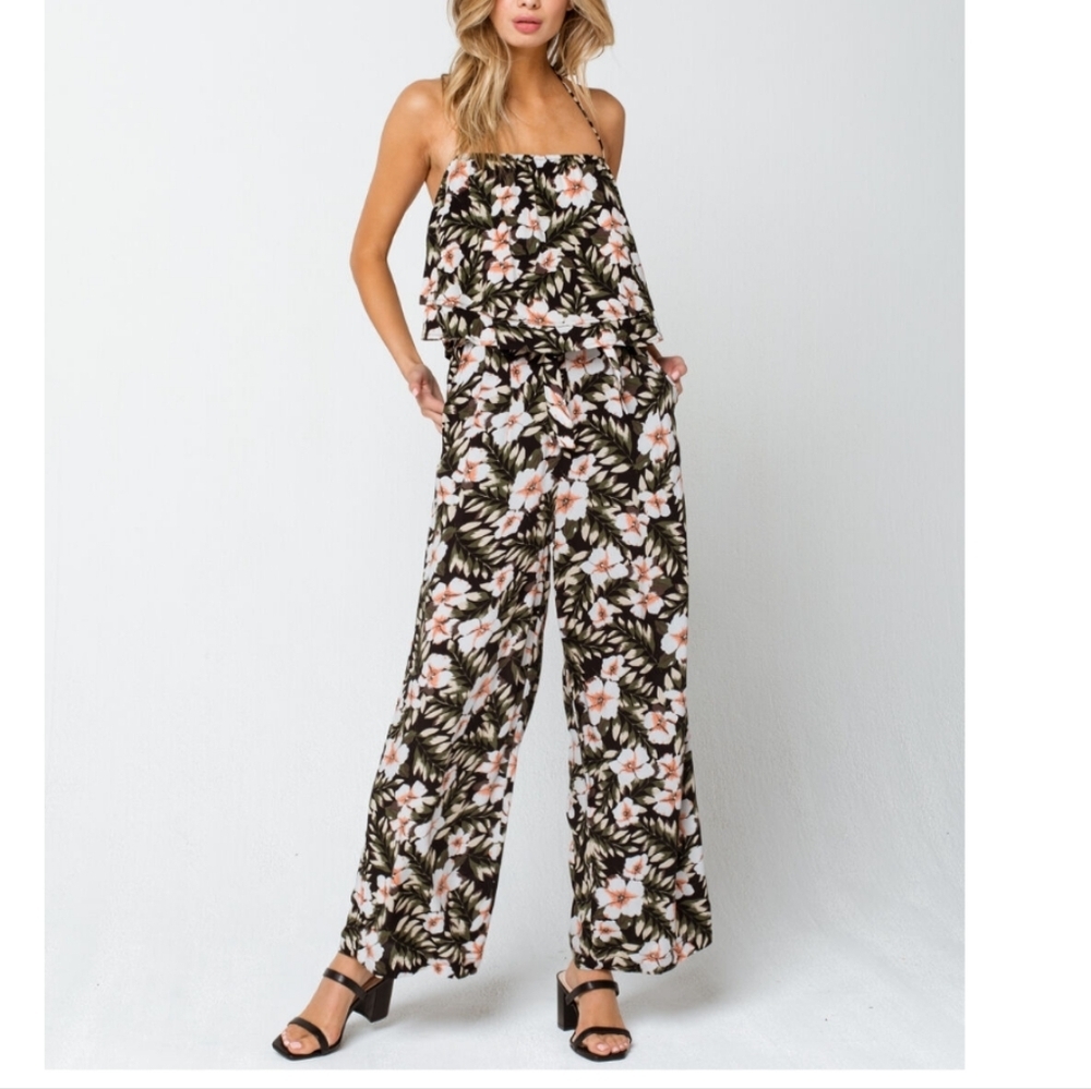 VOLCOM 2-pc Floral Set